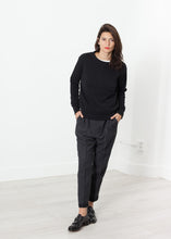 Load image into Gallery viewer, Loopwheeler Sweatshirt in Black