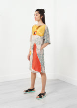 Load image into Gallery viewer, 3/4 Sleeve Kimono Dress