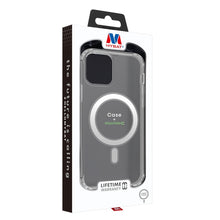 Load image into Gallery viewer, My Tech Pro LIQUID SILICONE EDITION Hybrid Case + AttachMe with MagSafe Compatible for Apple iPhone 12 Pro (6.1) / iPhone 12 (6.1) - Black