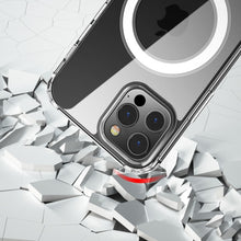 Load image into Gallery viewer, My Tech Pro LIQUID SILICONE EDITION Hybrid Case + AttachMe with MagSafe Compatible for Apple iPhone 12 Pro (6.1) / iPhone 12 (6.1) - Black