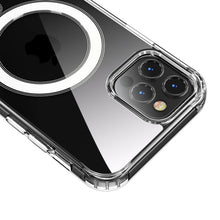 Load image into Gallery viewer, My Tech Pro LIQUID SILICONE EDITION Hybrid Case + AttachMe with MagSafe Compatible for Apple iPhone 12 Pro (6.1) / iPhone 12 (6.1) - Black