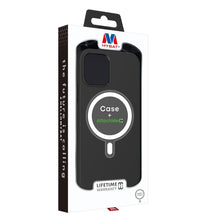 Load image into Gallery viewer, My Tech Pro LIQUID SILICONE EDITION Hybrid Case + AttachMe with MagSafe Compatible for Apple iPhone 12 Pro (6.1) / iPhone 12 (6.1) - Black