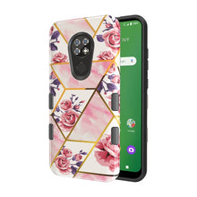 Load image into Gallery viewer, MyBat TUFF Subs Hybrid Case for Cricket Ovation - Mediterranean / Black