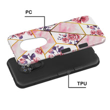 Load image into Gallery viewer, MyBat TUFF Subs Hybrid Case for Cricket Ovation - Mediterranean / Black