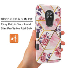 Load image into Gallery viewer, MyBat TUFF Subs Hybrid Case for Cricket Ovation - Mediterranean / Black