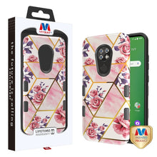 Load image into Gallery viewer, MyBat TUFF Subs Hybrid Case for Cricket Ovation - Mediterranean / Black