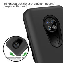 Load image into Gallery viewer, MyBat TUFF Subs Hybrid Case for Cricket Ovation - Mediterranean / Black