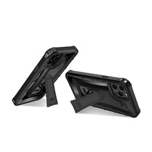 Load image into Gallery viewer, My Tech Pro LIQUID SILICONE EDITION Hybrid Case + AttachMe with MagSafe Compatible for Apple iPhone 12 Pro (6.1) / iPhone 12 (6.1) - Black