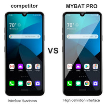 Load image into Gallery viewer, MyBat Pro Full Coverage Tempered Glass Screen Protector for Lg Harmony 4 - Black