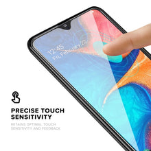 Load image into Gallery viewer, MyBat Pro Full Coverage Tempered Glass Screen Protector for Samsung Galaxy A50 - Black