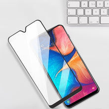 Load image into Gallery viewer, MyBat Pro Full Coverage Tempered Glass Screen Protector for Samsung Galaxy A50 - Black
