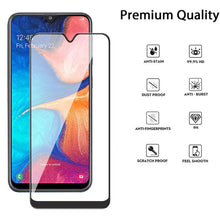 Load image into Gallery viewer, MyBat Pro Full Coverage Tempered Glass Screen Protector for Samsung Galaxy A50 - Black