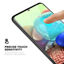 Load image into Gallery viewer, MyBat Pro Full Coverage Tempered Glass Screen Protector for Samsung Galaxy A71 5G - Black