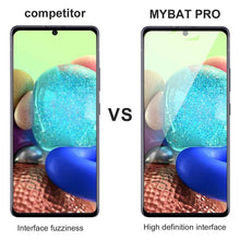 Load image into Gallery viewer, MyBat Pro Full Coverage Tempered Glass Screen Protector for Samsung Galaxy A71 5G - Black