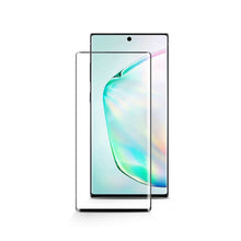 Load image into Gallery viewer, MyBat Pro Full Curve Coverage Tempered Glass Screen Protector for Samsung Galaxy Note 10 Plus (6.8) / Galaxy Note 10 Plus 5G - Black