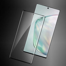 Load image into Gallery viewer, MyBat Pro Full Curve Coverage Tempered Glass Screen Protector for Samsung Galaxy Note 10 Plus (6.8) / Galaxy Note 10 Plus 5G - Black