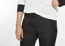 Load image into Gallery viewer, Square Stitch Knee Short in Black
