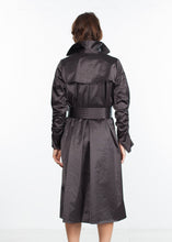 Load image into Gallery viewer, Trench Coat in Black
