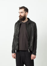 Load image into Gallery viewer, Distressed Motorcycle Jacket

