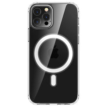 Load image into Gallery viewer, My Tech Pro LIQUID SILICONE EDITION Hybrid Case + AttachMe with MagSafe Compatible for Apple iPhone 12 Pro (6.1) / iPhone 12 (6.1) - Black
