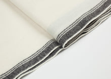 Load image into Gallery viewer, Edged Wool Scarf in Off White
