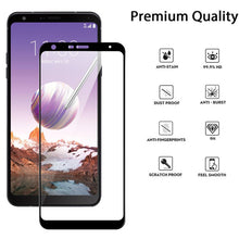 Load image into Gallery viewer, MyBat Pro Full Coverage Tempered Glass Screen Protector for Lg Stylo 5 - Black
