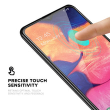 Load image into Gallery viewer, MyBat Pro Full Coverage Tempered Glass Screen Protector for Samsung Galaxy A10E - Black
