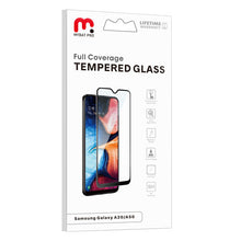 Load image into Gallery viewer, MyBat Pro Full Coverage Tempered Glass Screen Protector for Samsung Galaxy A50 - Black
