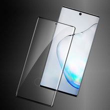Load image into Gallery viewer, MyBat Pro Full Curve Coverage Tempered Glass Screen Protector for Samsung Galaxy Note 10 (6.3) - Black
