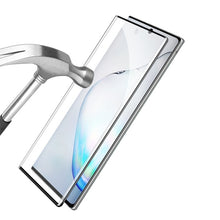 Load image into Gallery viewer, MyBat Pro Full Curve Coverage Tempered Glass Screen Protector for Samsung Galaxy Note 10 (6.3) - Black
